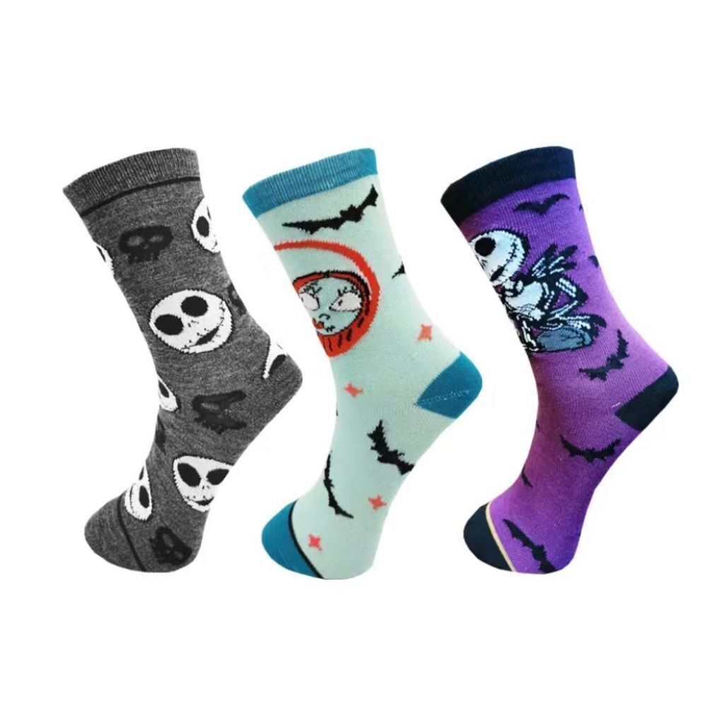 3 Pairs Nightmare Before Christmas Socks